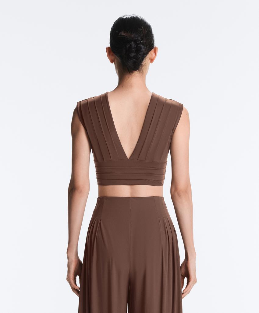 Майка Perfect-adapt плиссированная