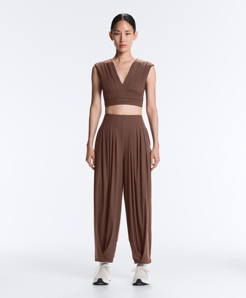 Майка Perfect-adapt плиссированная