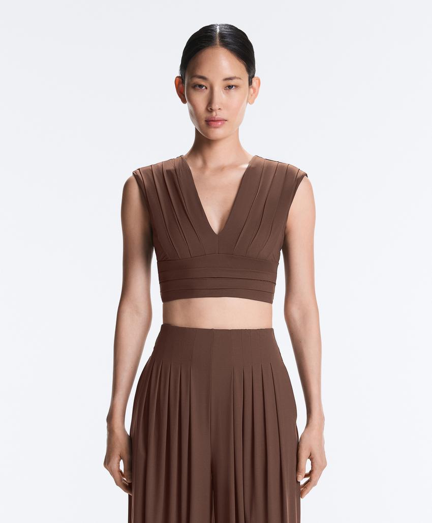 Майка Perfect-adapt плиссированная