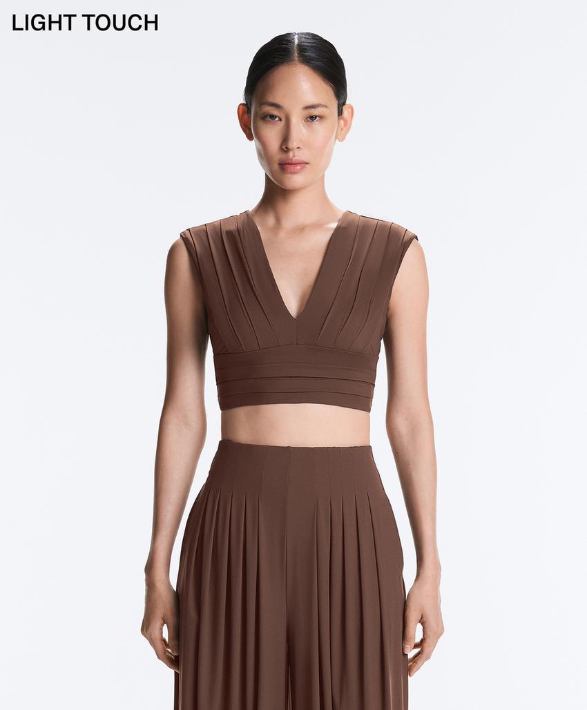 Майка Perfect-adapt плиссированная