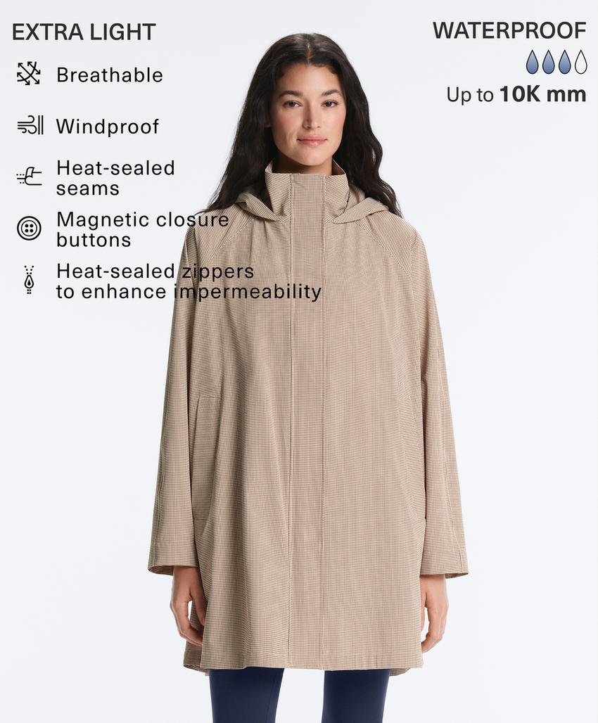 Очень легкая водонепроницаемая куртка 10K