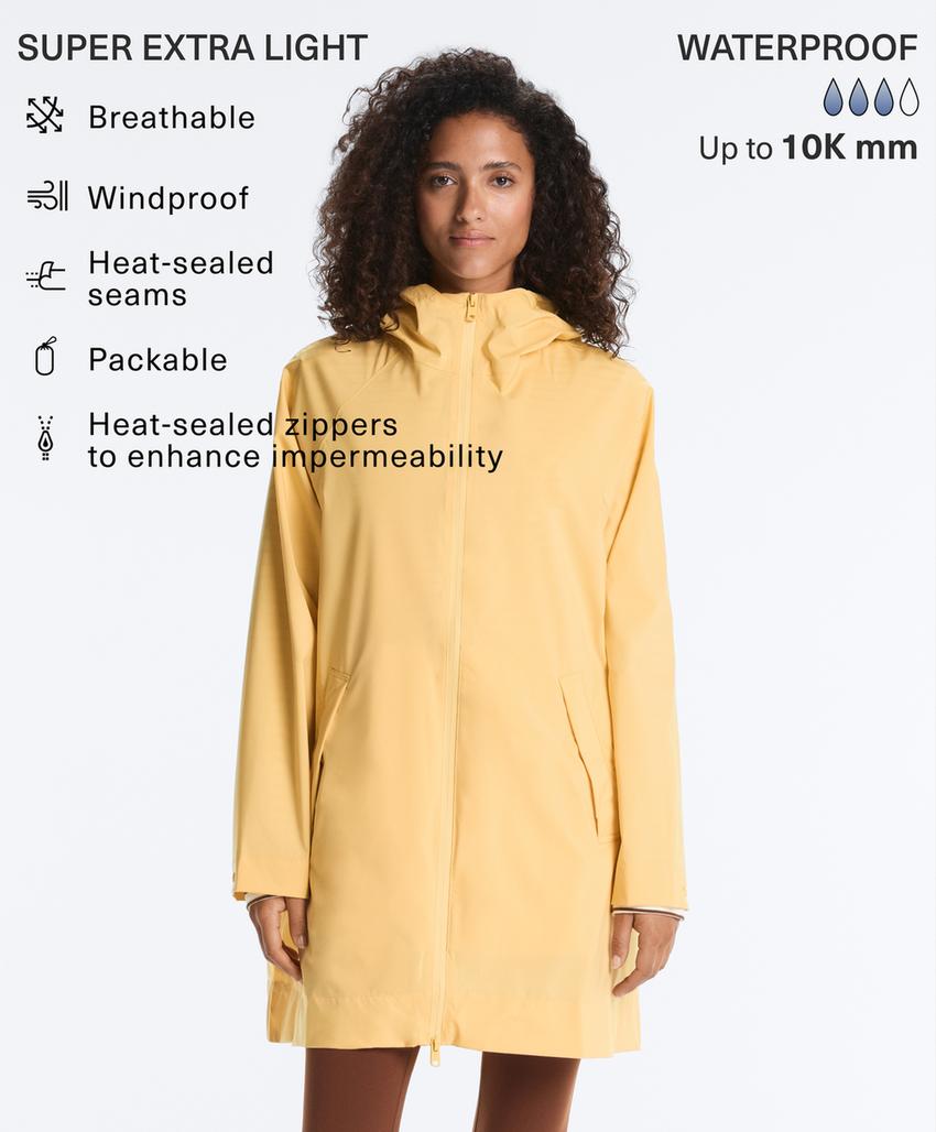 Ультралегкая упаковываемая куртка с водонепроницаемостью 10 000 мм