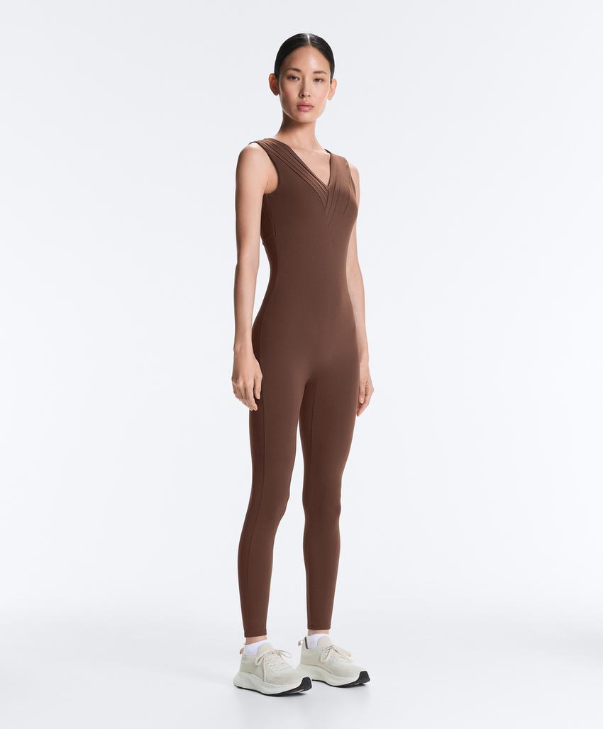 Длинный комбинезон Comfortlux плиссе