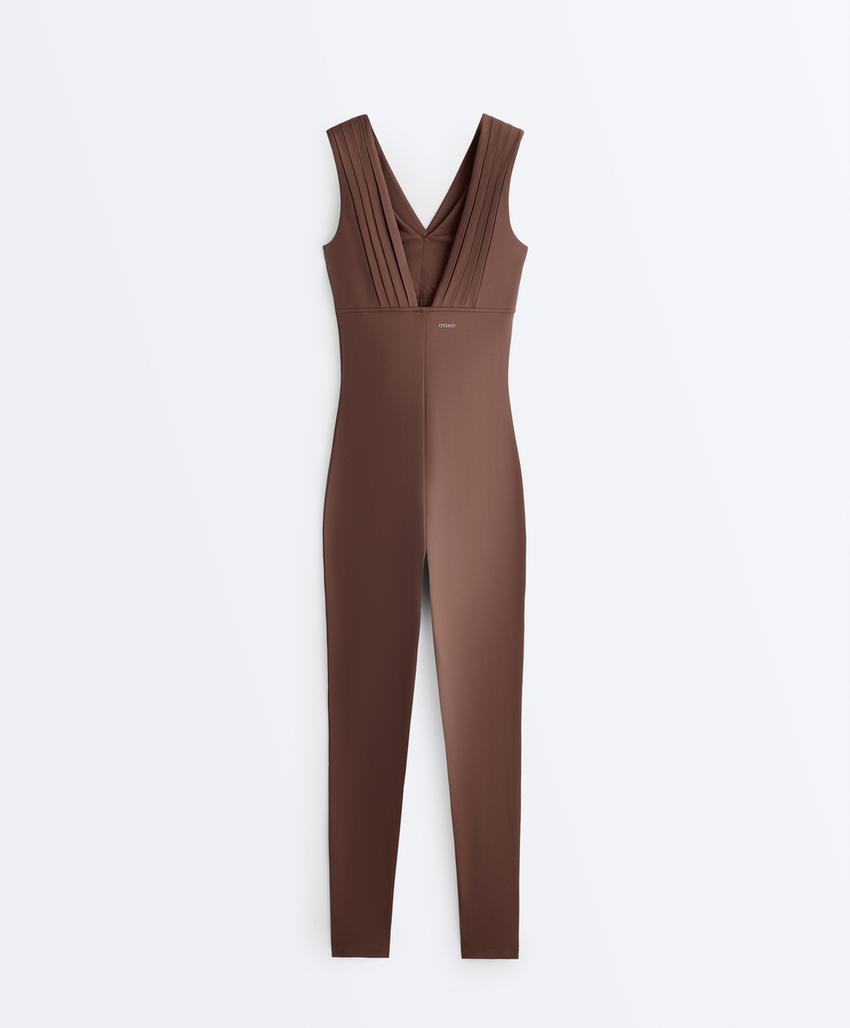 Длинный комбинезон Comfortlux плиссе