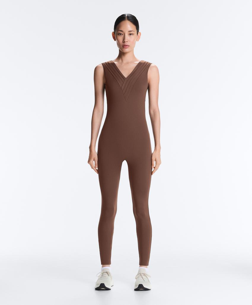 Длинный комбинезон Comfortlux плиссе