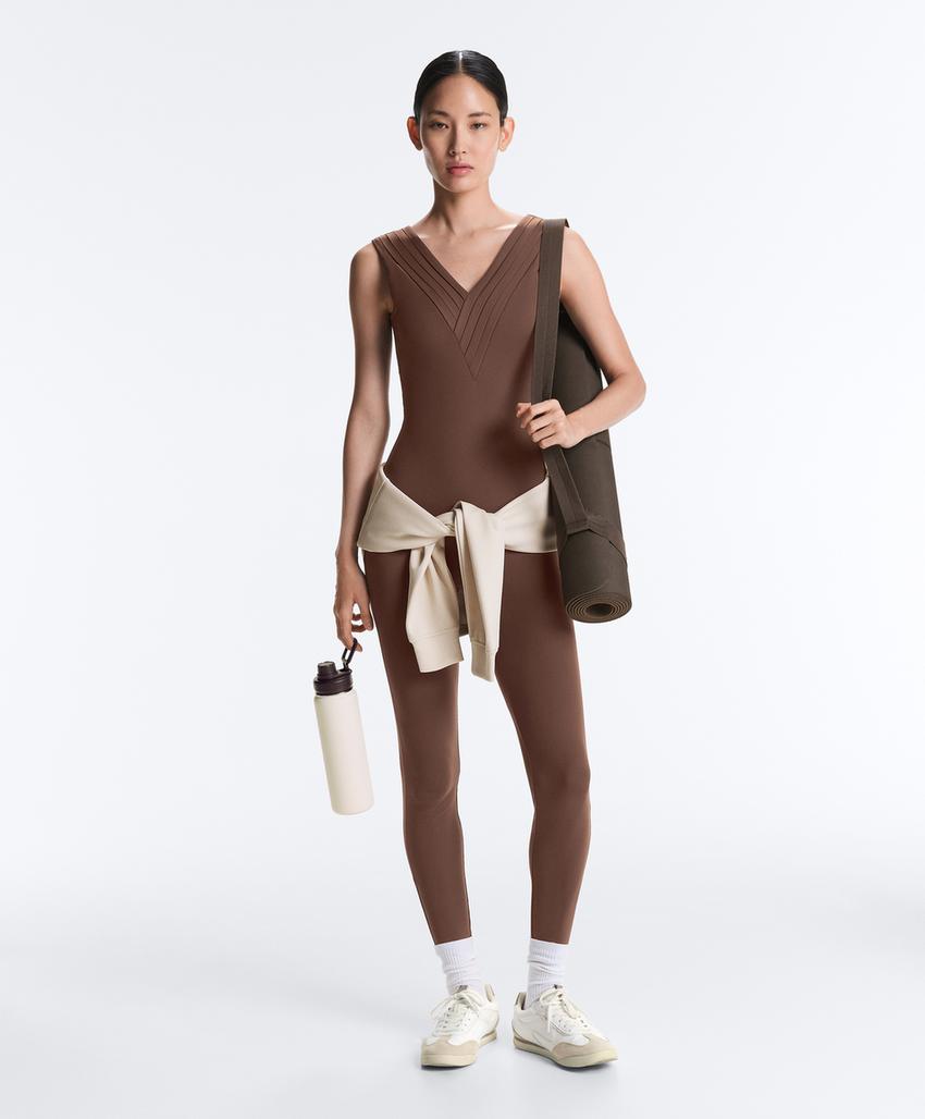 Длинный комбинезон Comfortlux плиссе