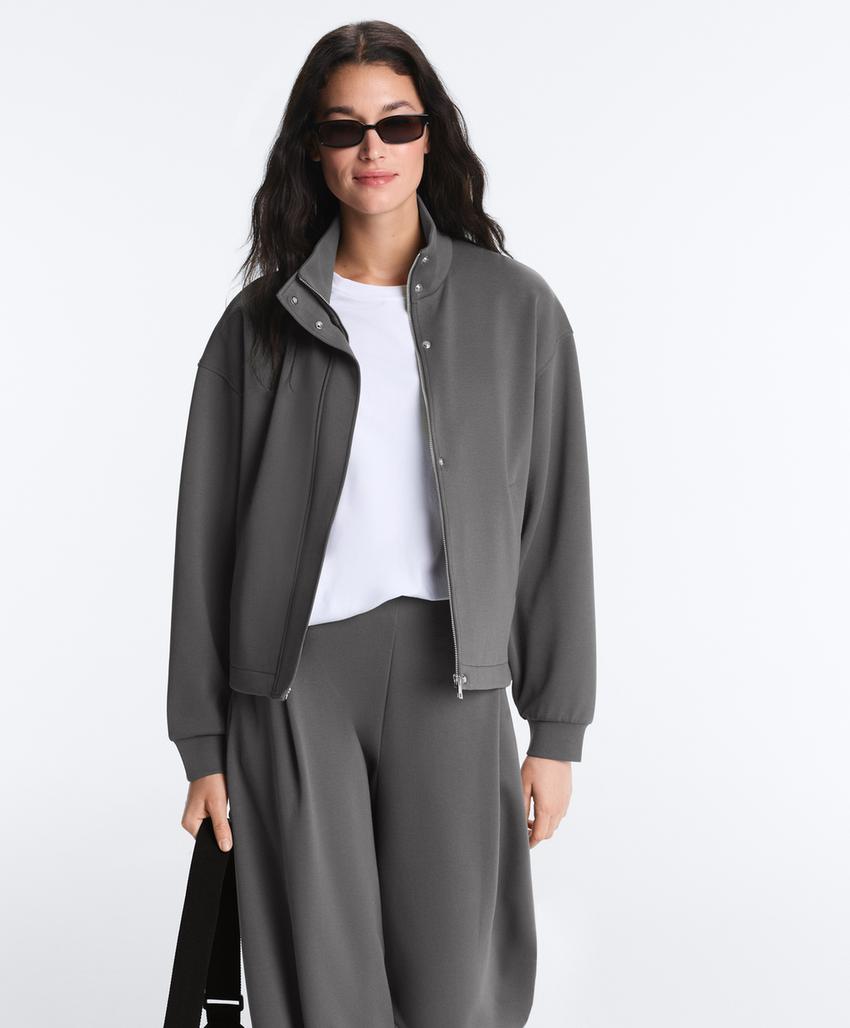 Куртка из пике с хлопком