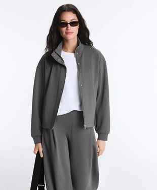 Куртка из пике с хлопком- Заказать в России