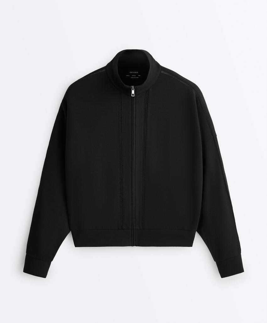 Куртка с модалом и вышивкой