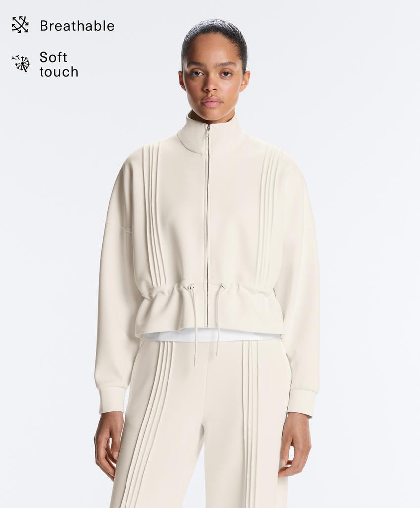 Куртка с модалом, мягкая на ощупь, с окантовкой