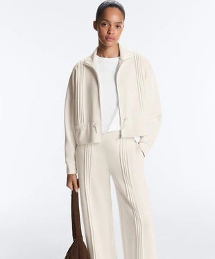 Куртка с модалом, мягкая на ощупь, с окантовкой- Заказать в России