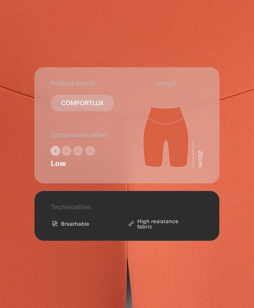 Легинсы-велосипедки Comfortlux  20 см