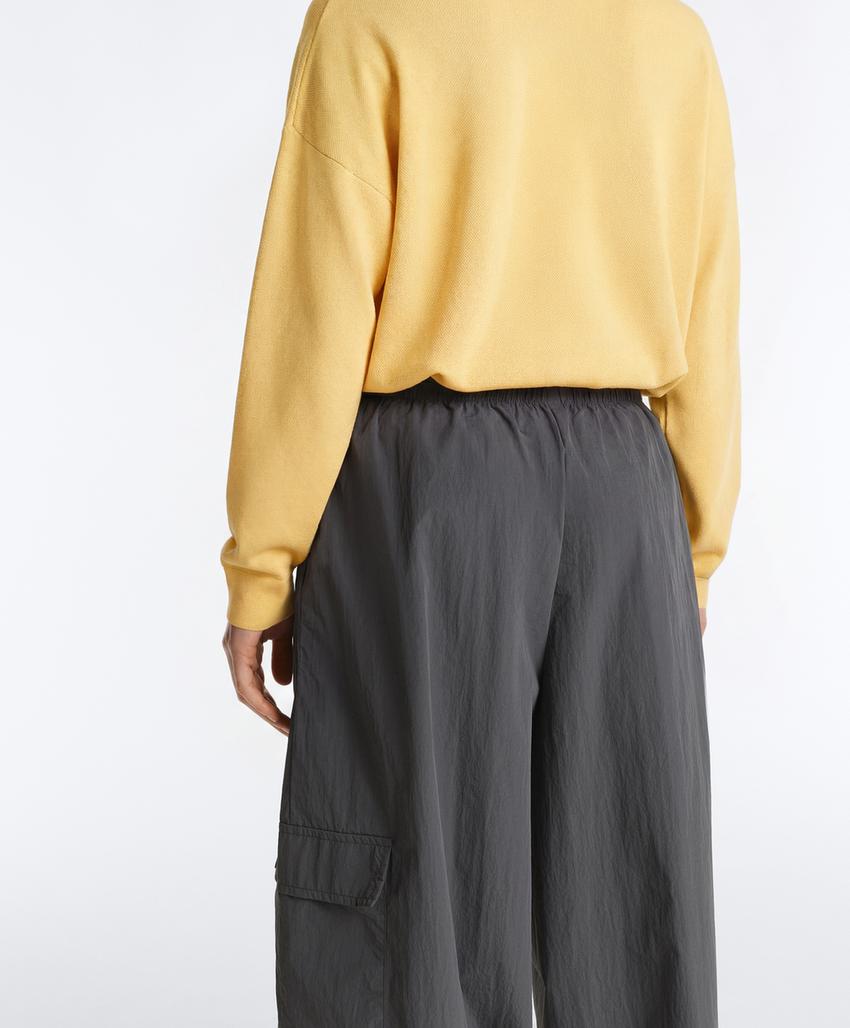 Длинные водоотталкивающие брюки карго из нейлона