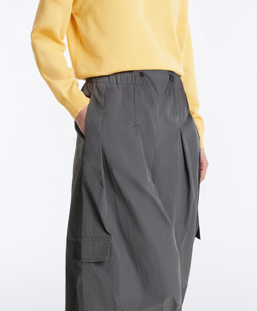 Длинные водоотталкивающие брюки карго из нейлона