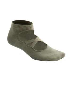 2 пары носков-sneaker из смесового хлопка с лентами для йоги и пилатеса- Заказать в России