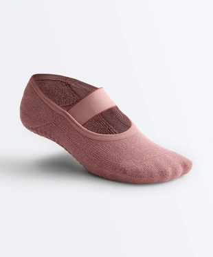 2 пары носков для йоги и пилатеса из смесового хлопка с широкой лентой- Заказать в России