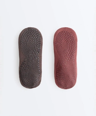 2 пары невидимых носков из смесового хлопка для йоги и пилатеса- Заказать в России