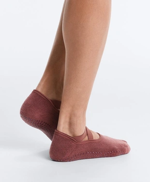 2 пары невидимых носков из смесового хлопка для йоги и пилатеса- Заказать в России