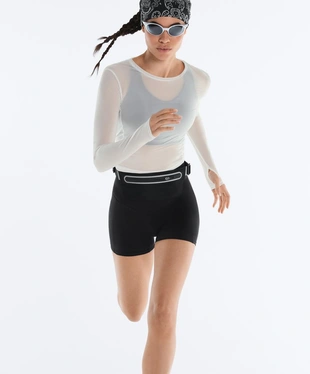 Лонгслив с длинным рукавом и надписью- Заказать в России