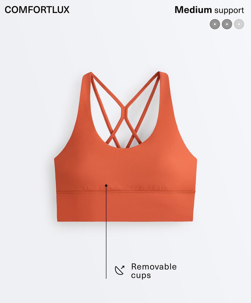Спортивный бюстгальтер Comfortlux со средней степенью поддержки
