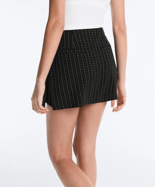 Юбка пике в клетку- Заказать в России