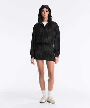 Юбка пике в клетку- Заказать в России