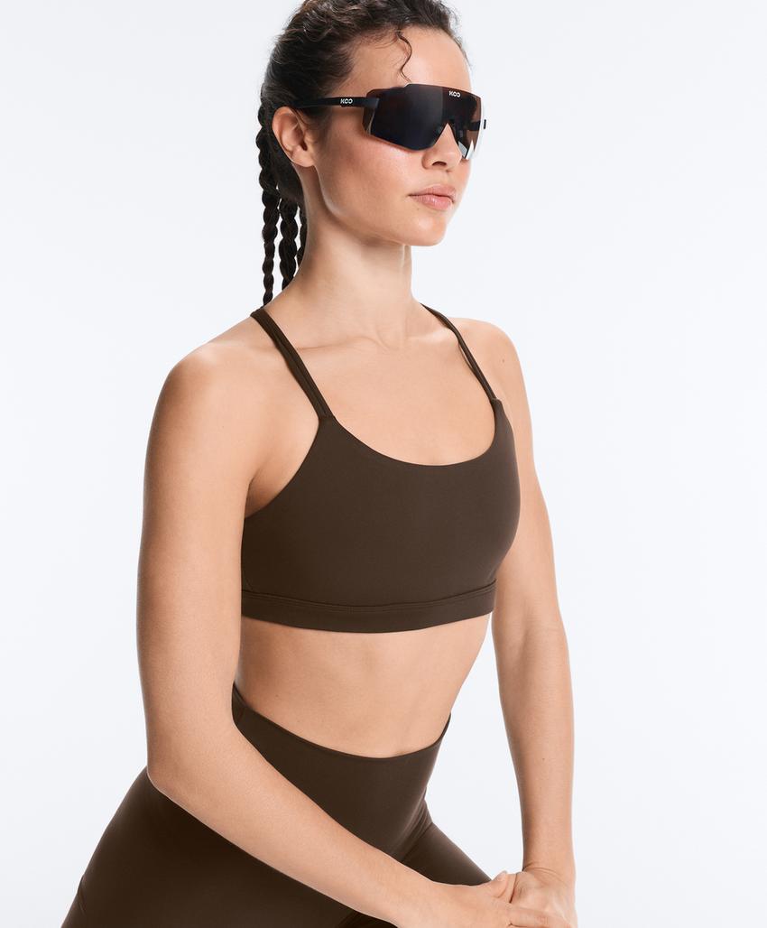 Спортивный бюстгальтер Comfortlux с перекрестными бретельками сзади