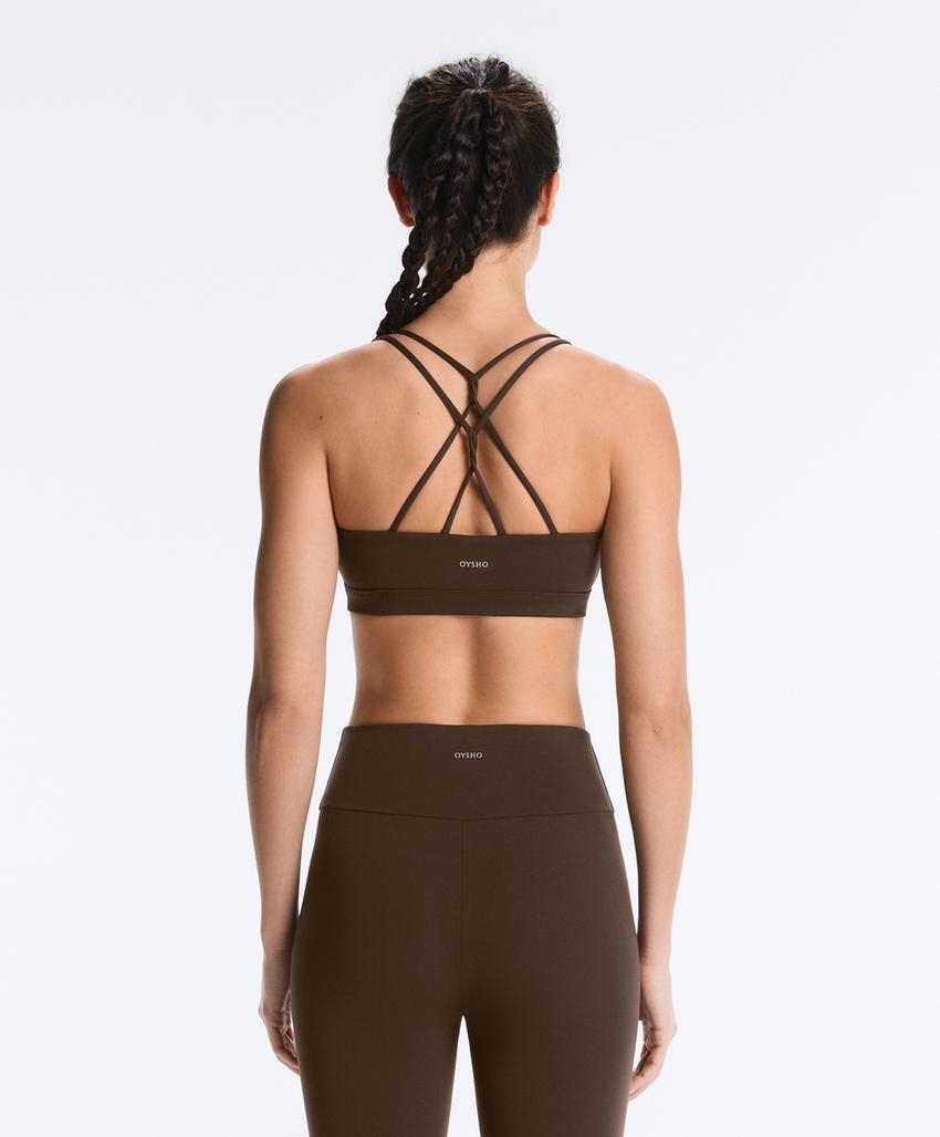 Спортивный бюстгальтер Comfortlux с перекрестными бретельками сзади