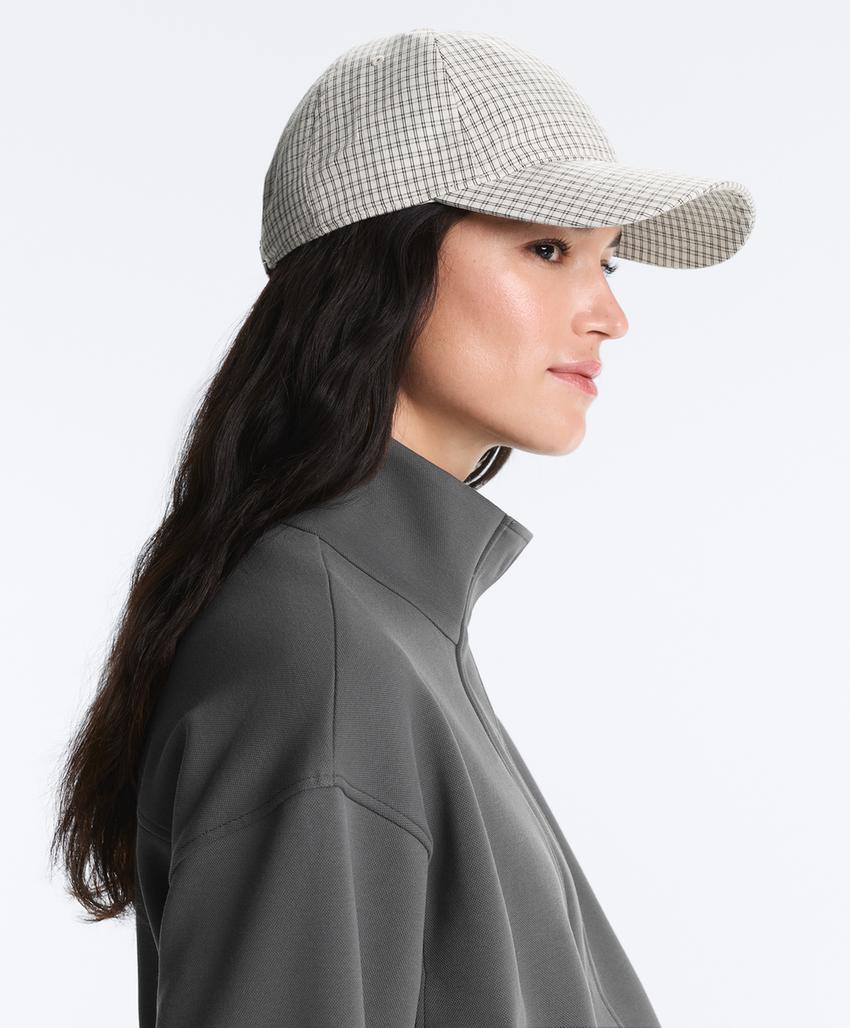 Кепка с принтом в клетку