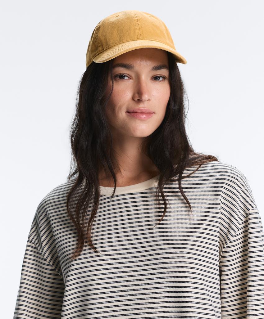 Кепка из 100%-го хлопка с эффектом выгорания