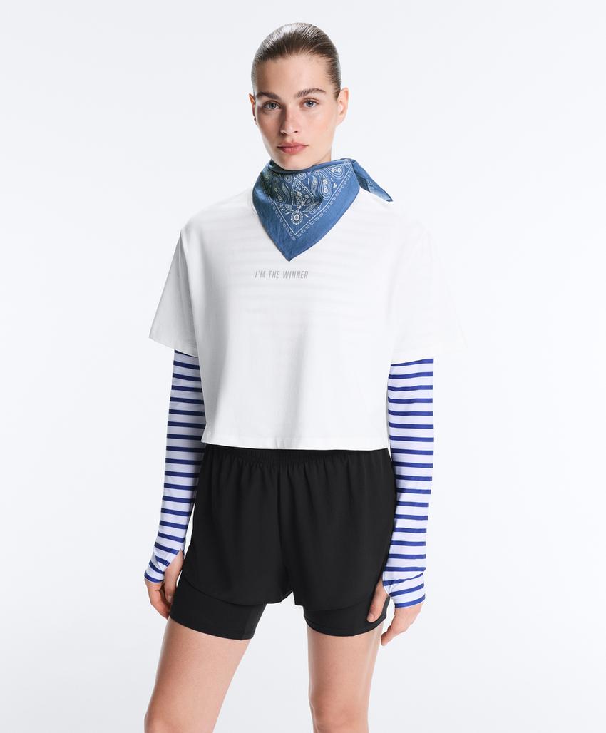 Бандана с принтом из 100% хлопка