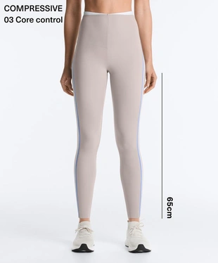 Легинсы Compressive с высокой посадкой, контрастные детали- Заказать в России