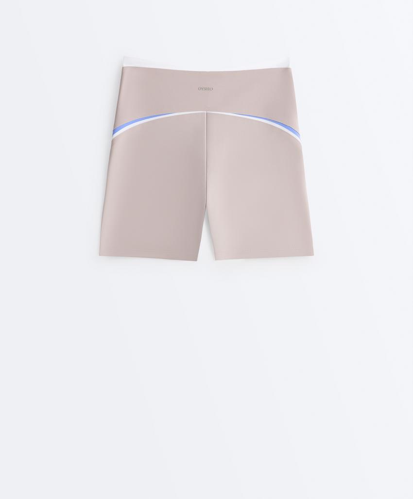 Облегающие шорты Compressive  10 см контрастных цветов