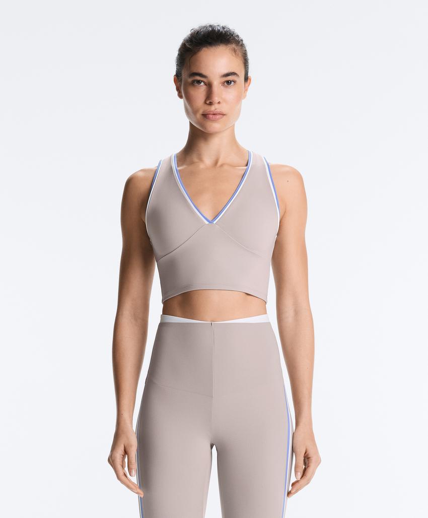 Майка - топ Compressive контраст