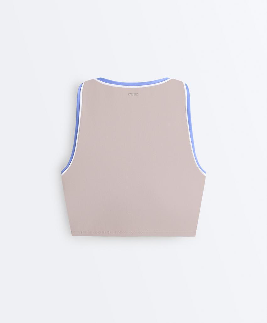 Майка - топ Compressive контраст