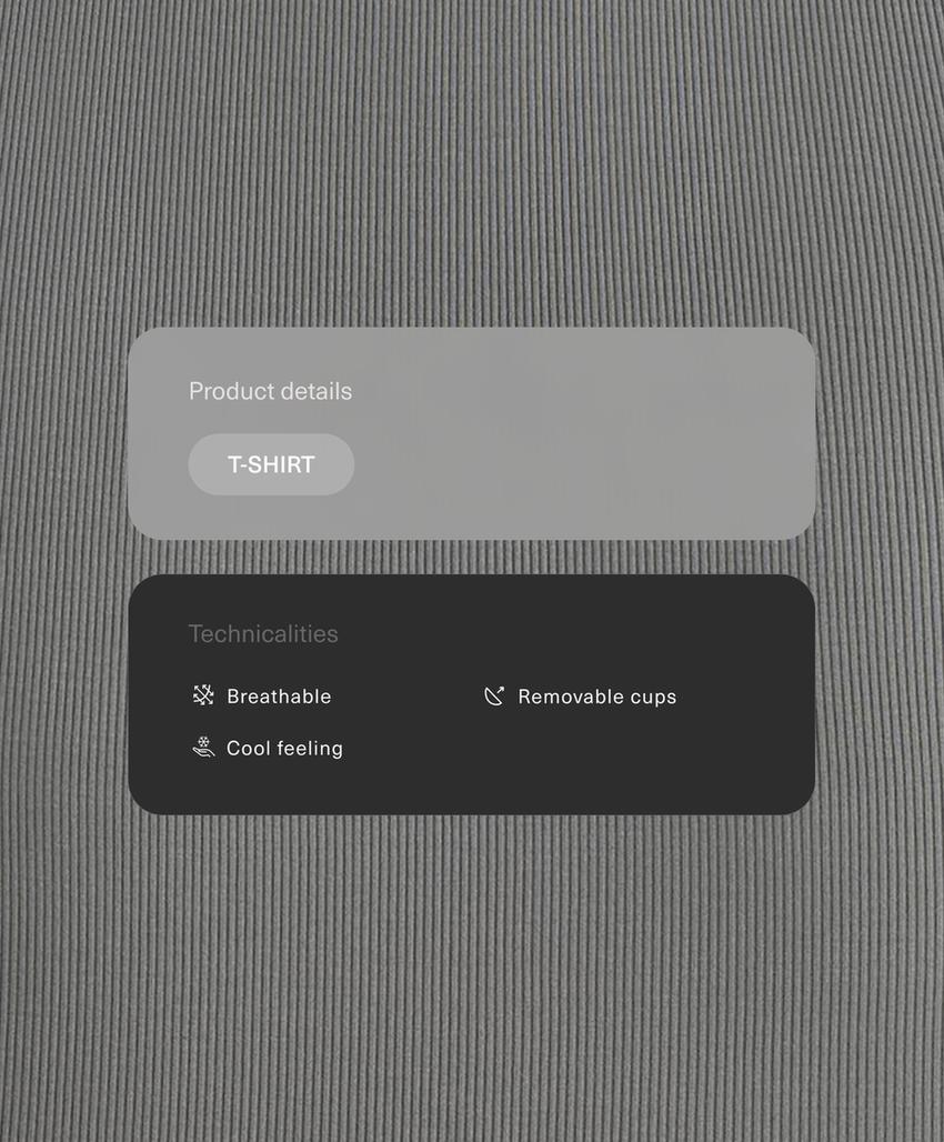 Майка - топ с коротким рукавом из смесового модала в рубчик