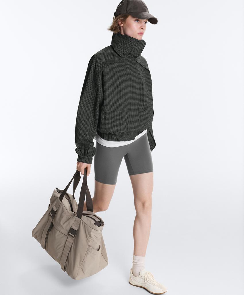 Куртка Track из водоотталкивающего нейлона в клетку