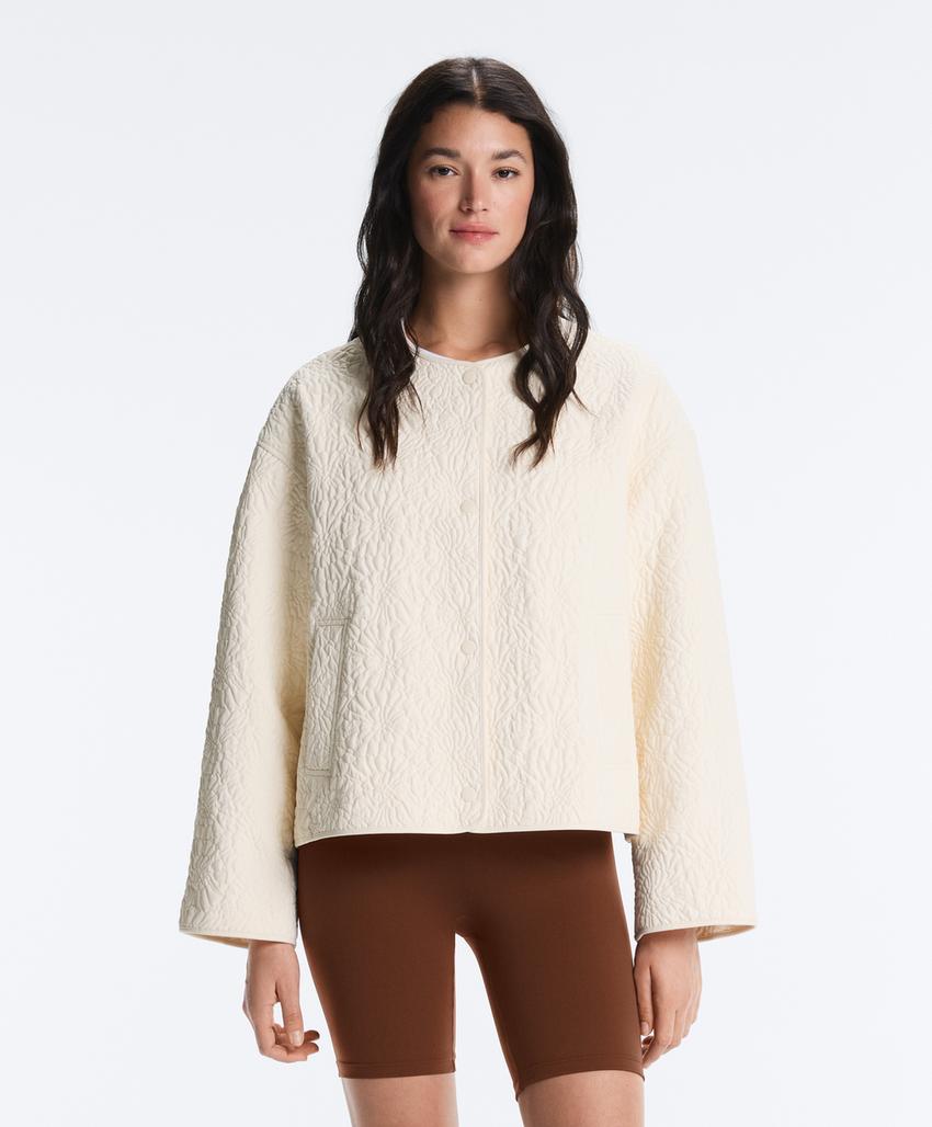 Утепленная куртка FELLEX® с AEROGEL, цветочный принт