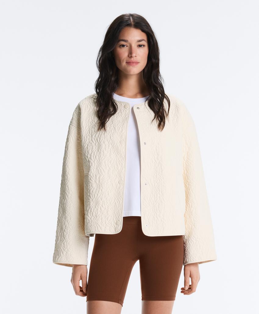 Утепленная куртка FELLEX® с AEROGEL, цветочный принт