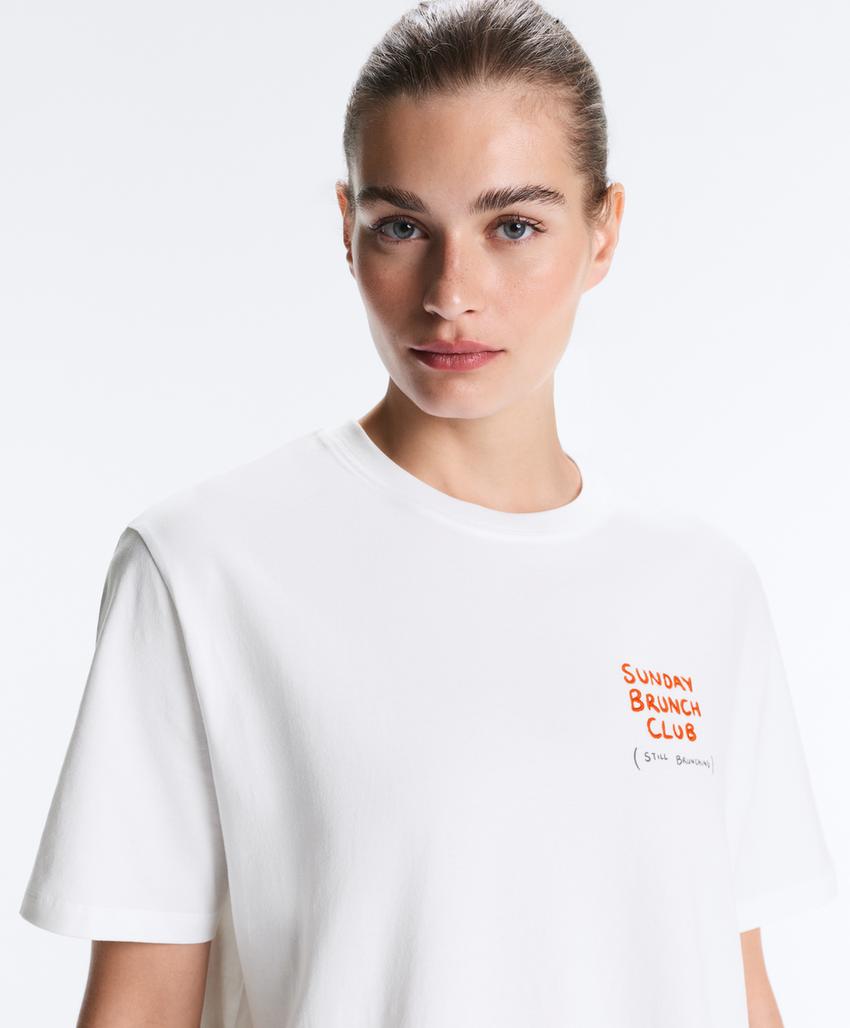 Футболка оверсайз с надписями