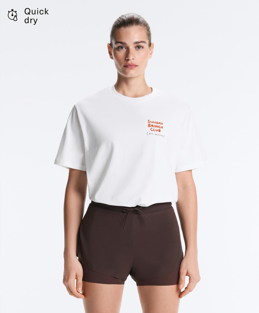 Футболка оверсайз с надписями