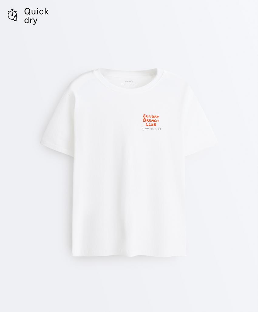 Футболка оверсайз с надписями