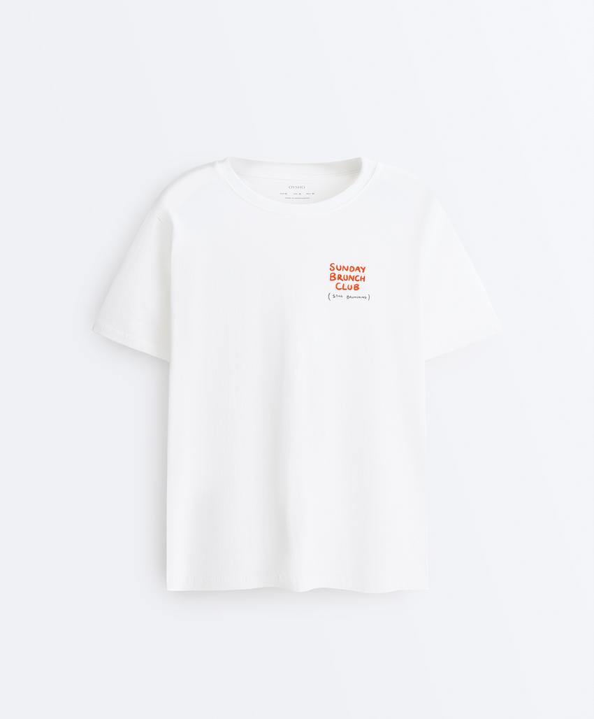 Футболка оверсайз с надписями