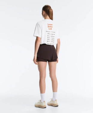 Футболка оверсайз с надписями- Заказать в России