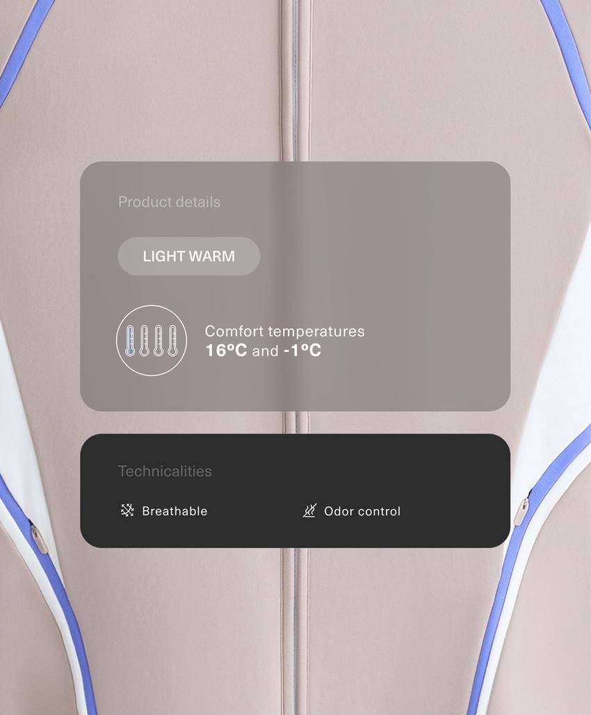 Легкая и теплая высокотехнологичная куртка с контрастными деталями