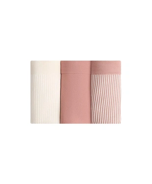 3 бесшовных трусов бразильяно Seamless Soft touch в полоску- Заказать в России