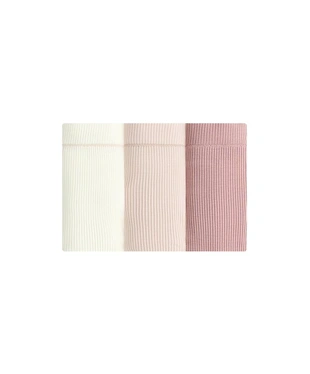 Купить OYSHO Набор из 3 хлопковых трусов бразильяно в рубчик