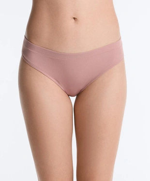 ROSETTE BLUSH|5327/552/206 - OYSHO Набор из 3 хлопковых трусов бразильяно в рубчик