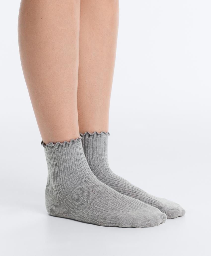 3 пары коротких носков из смесового хлопка