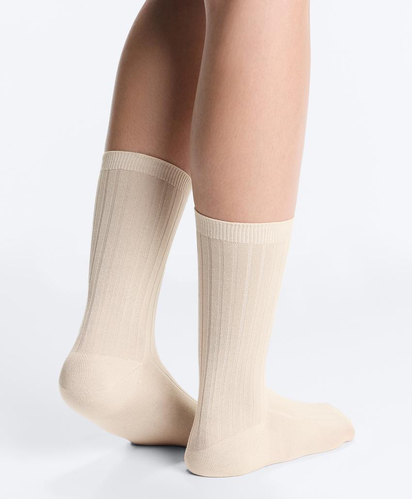 Носки Classic Rib из смесового шелка